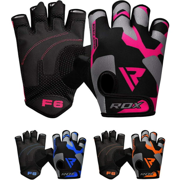 RDX Gym Weight Lifting Gloves Workout Fitness Bodybuilding Breathable Powerlifting Wrist Support Training Exercise 